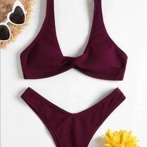 Zaful Twist Bikini NEVER WORN! With tags.